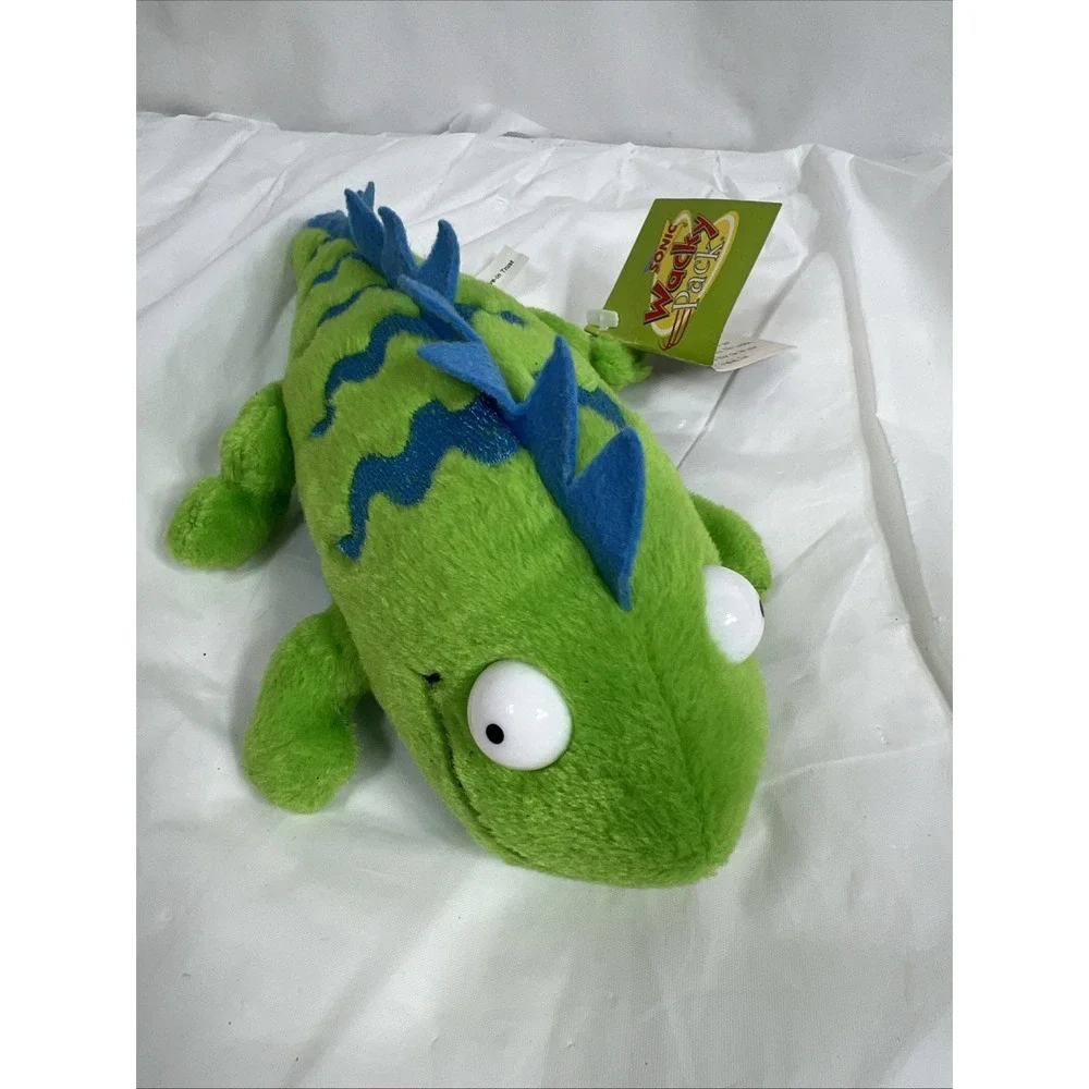 Vintage 2002 Sonic Wacky Pack Green lizard‎ Paco